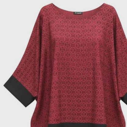 Maxi Maglia Doppia in Pizzo e Viscosa Alessia