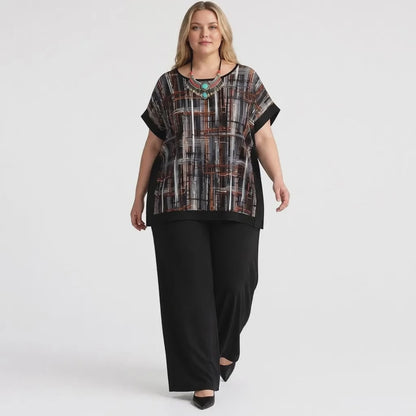 Maxi Maglia  Taglie Forti Elasticizzata Futura