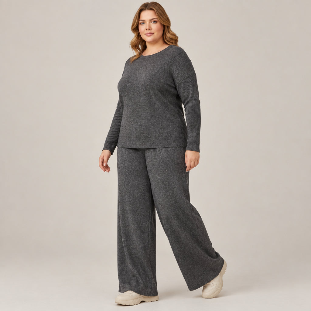 Maxi Maglia con Costine Cristiana