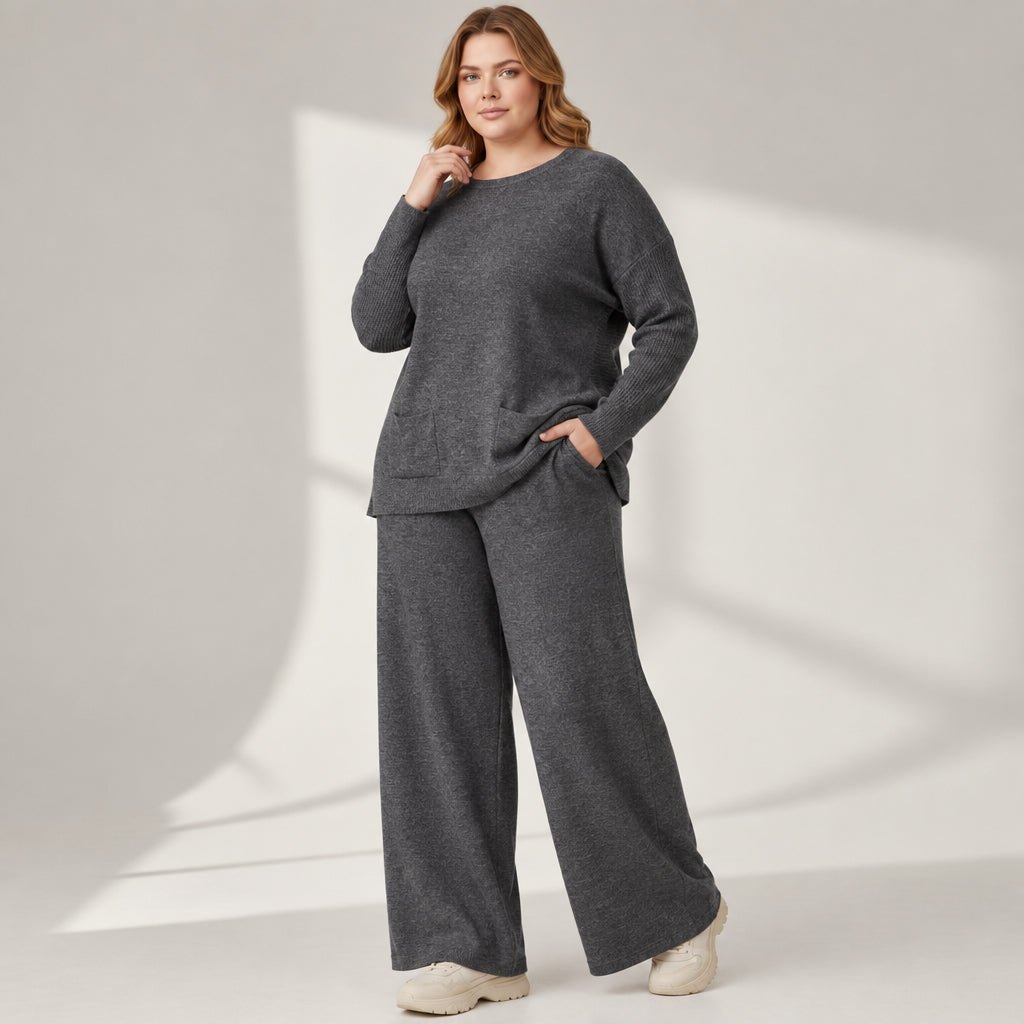 Maxi Maglia con Costine Cristiana