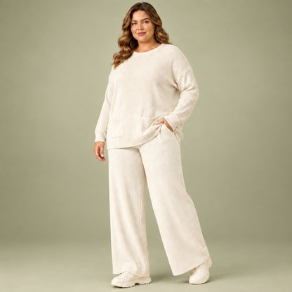 Maxi Maglia con Costine Carla