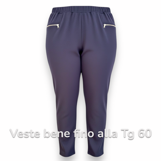 Maxi Pantalone con Tasche Ravenna