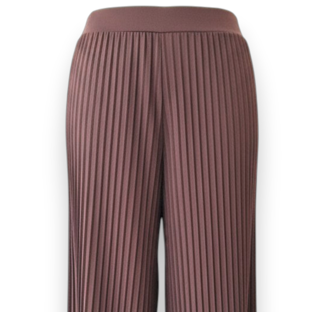 Pantalone Vita Alta Plissè Sibari