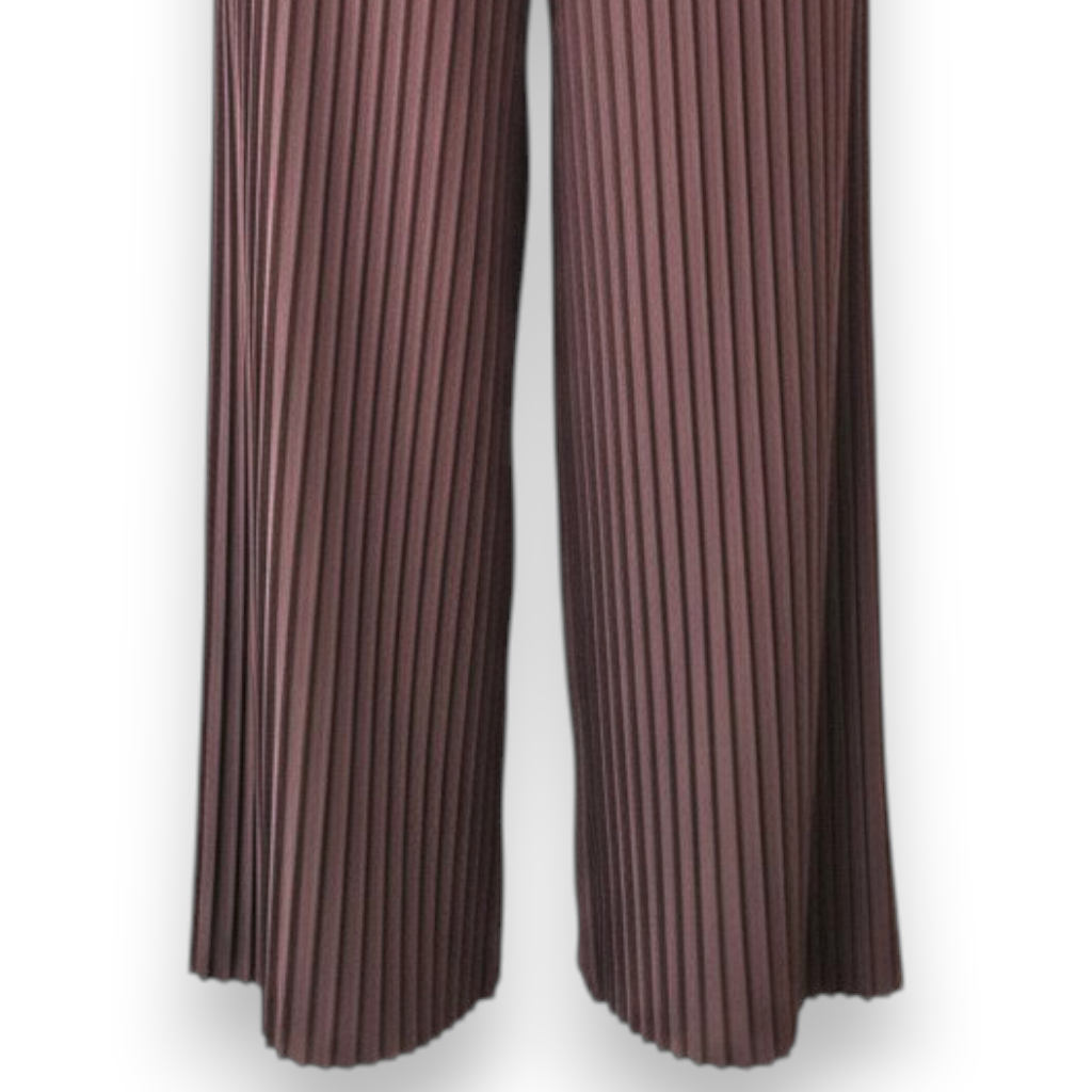 Pantalone Vita Alta Plissè Sibari