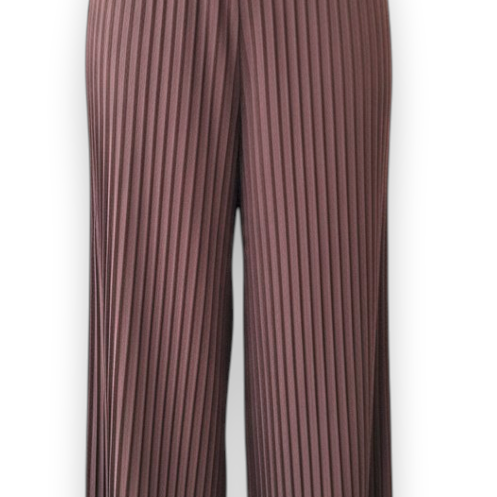 Pantalone Vita Alta Plissè Sibari