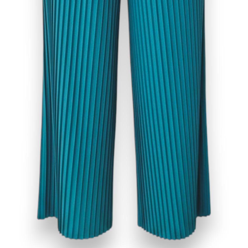 Pantalone Vita Alta Plissè Palmi