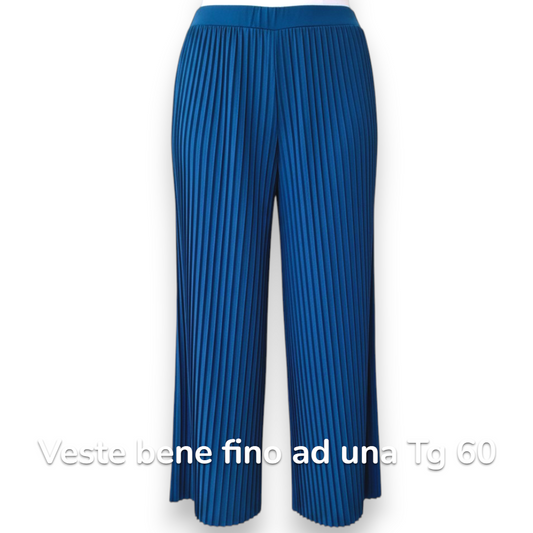 Pantalone Vita Alta Plissè Crotone
