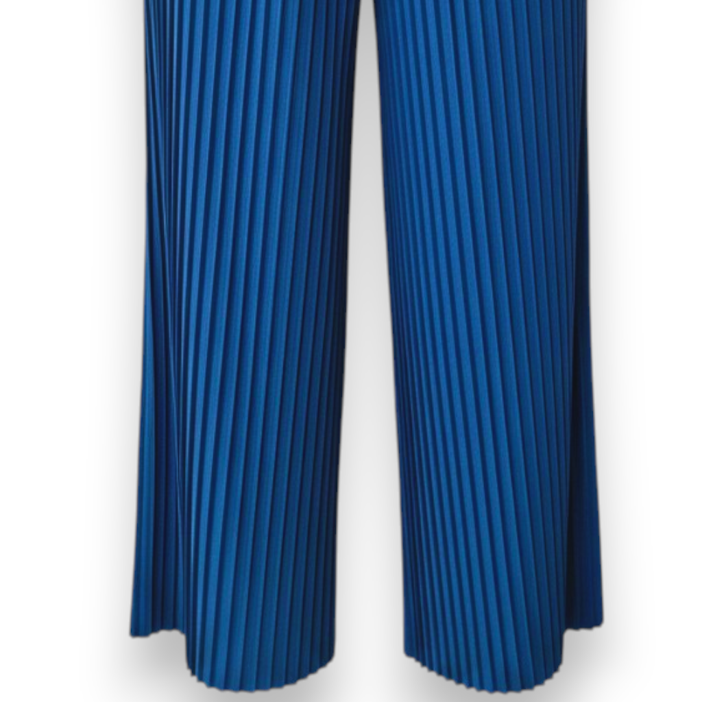 Pantalone Vita Alta Plissè Crotone
