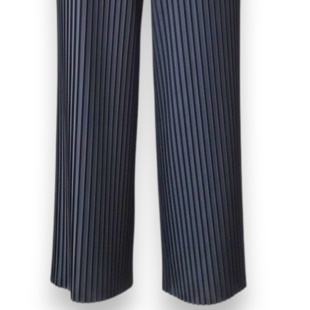 Pantalone Vita Alta Plissè Tropea