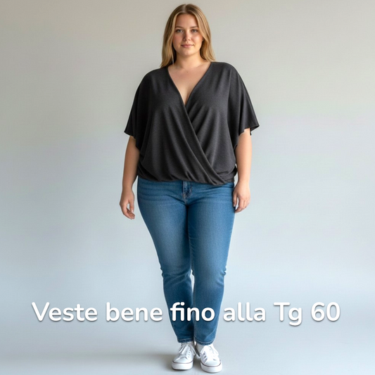 Maxi Maglia 100% Viscosa Elvira