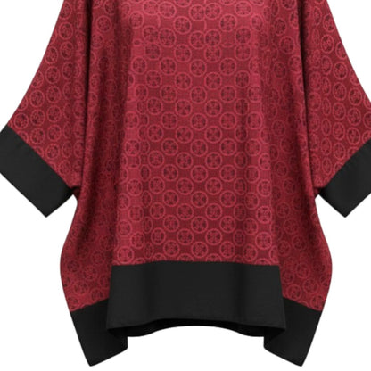 Maxi Maglia Doppia in Pizzo e Viscosa Alessia