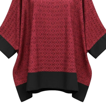 Maxi Maglia Doppia in Pizzo e Viscosa Alessia