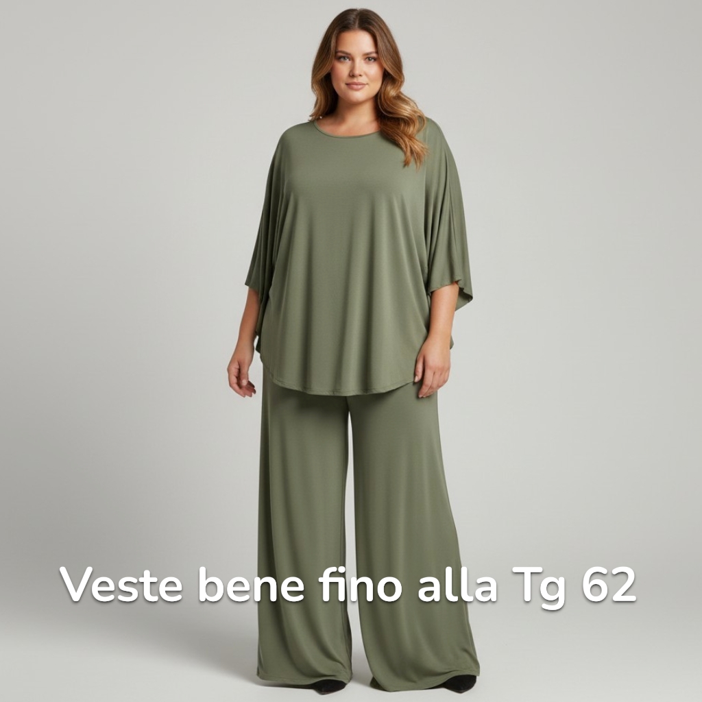 Maxi Maglia in Crepe  Rita