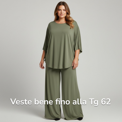 Maxi Maglia in Crepe  Rita