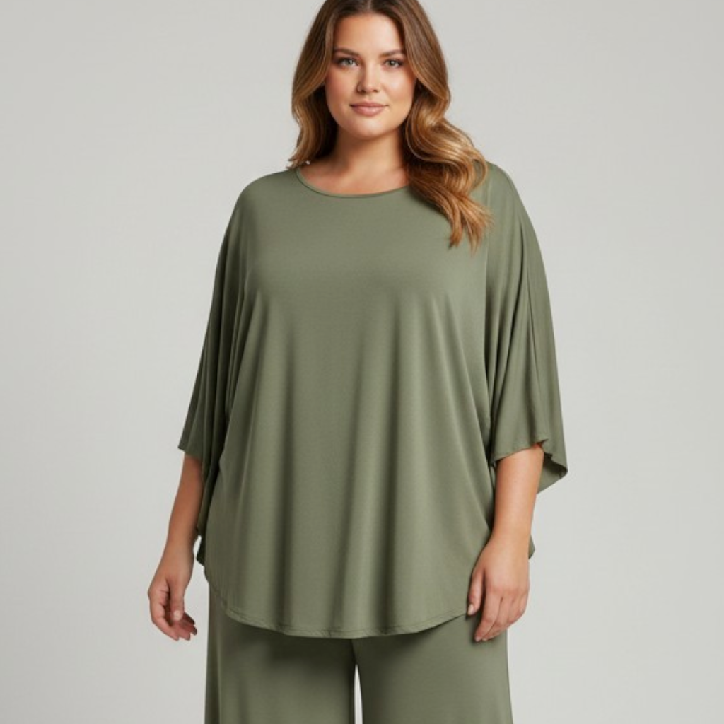 Maxi Maglia in Crepe  Rita