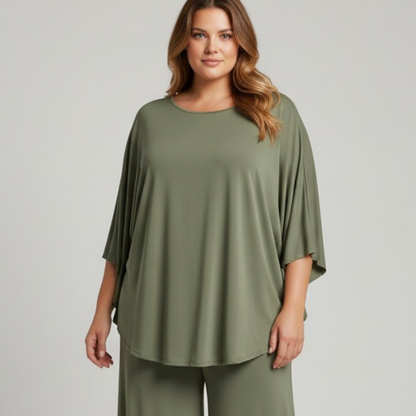 Maxi Maglia in Crepe  Rita