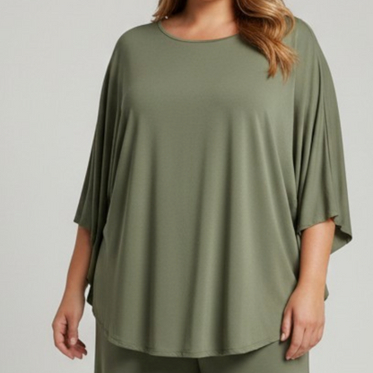 Maxi Maglia in Crepe  Rita