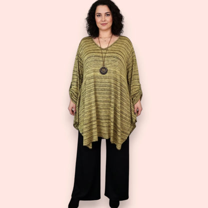 Maxi Maglia Con Collana Brigitta