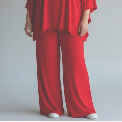 Maxi Maglia in Crepe  Rosy