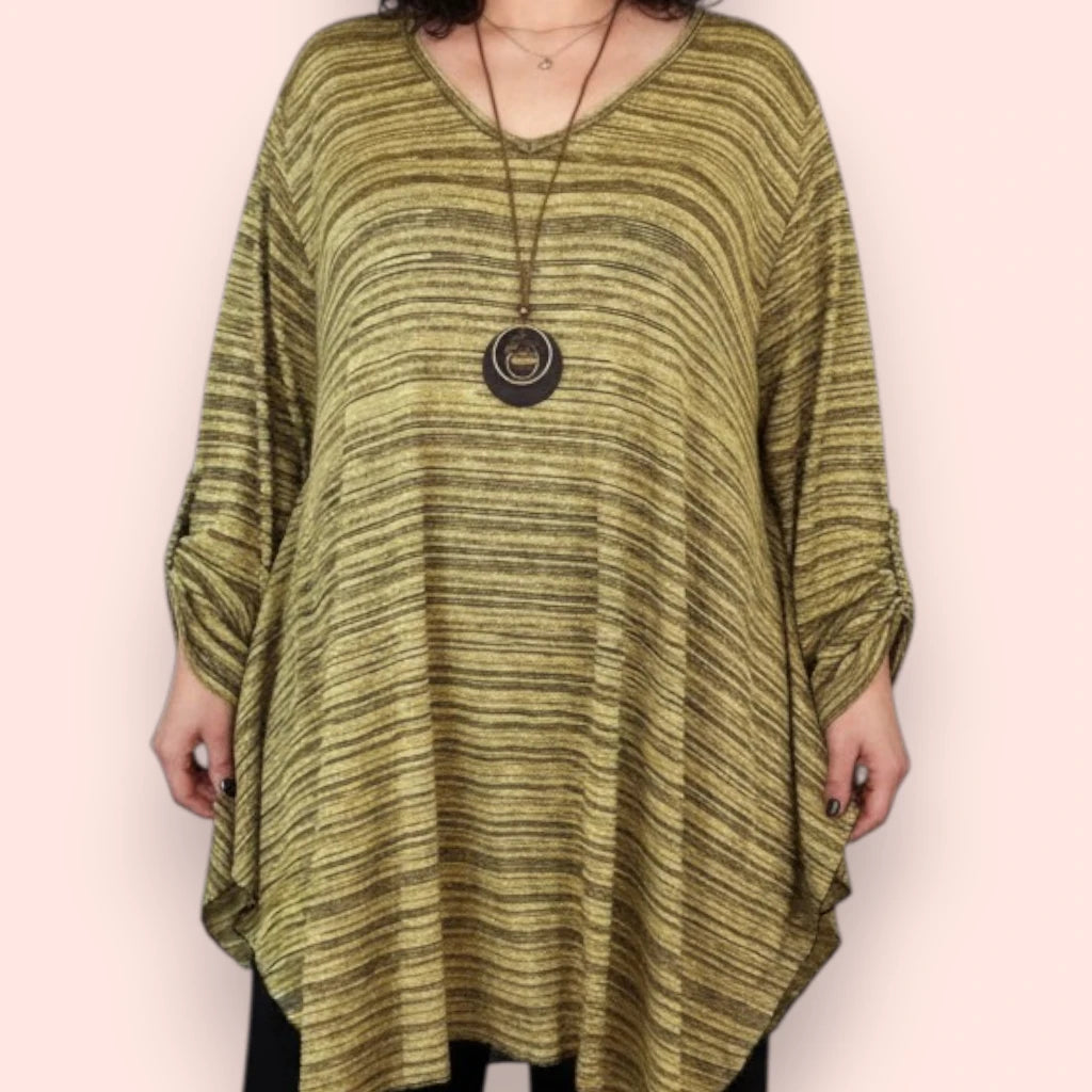 Maxi Maglia Con Collana Brigitta