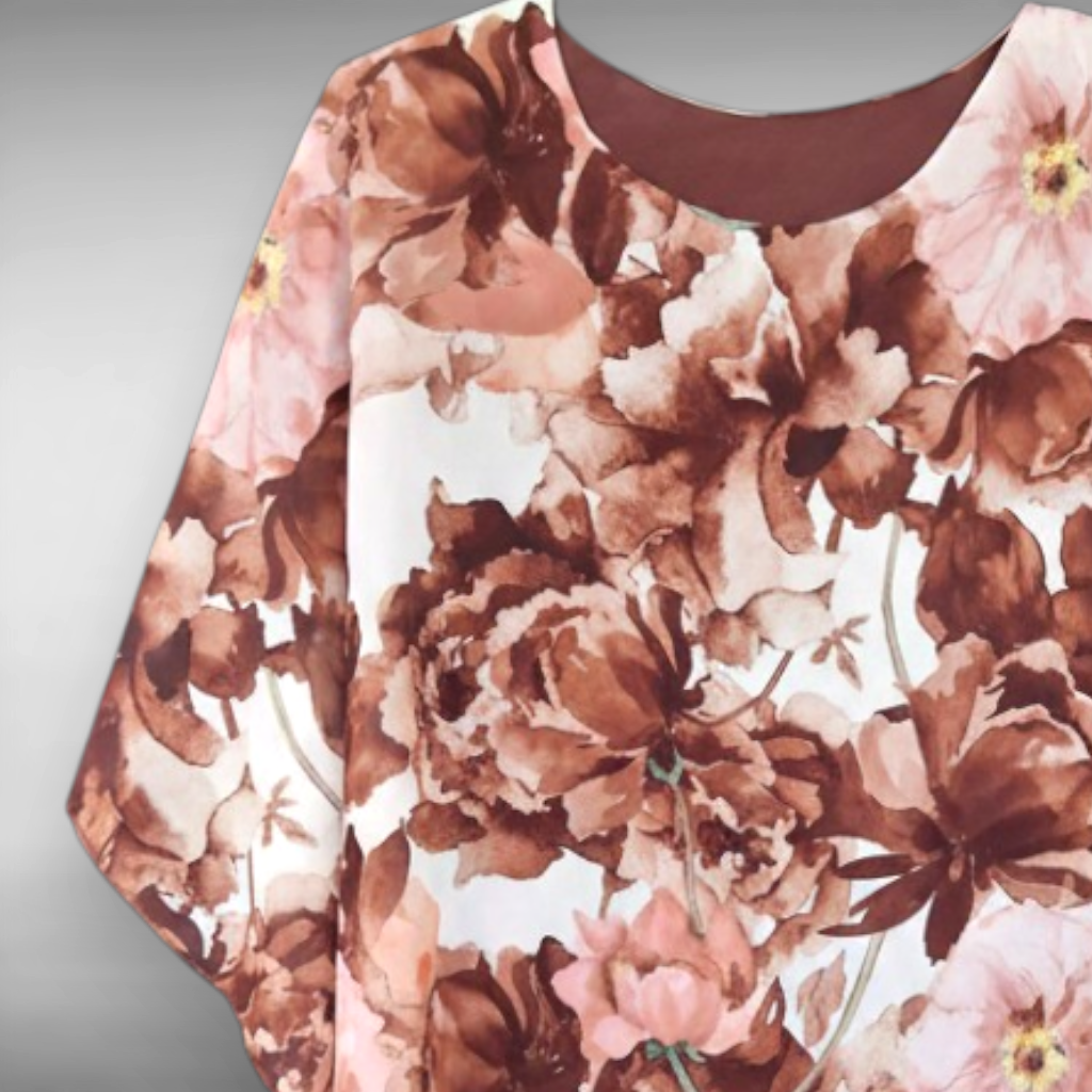 Maxi Maglia in Georgette Vania