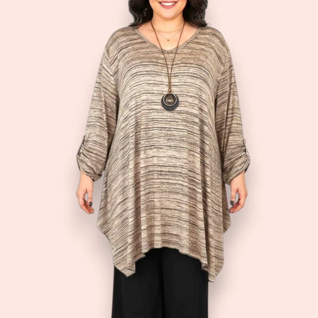 Completo Taglie Forti Con Collana Agrifoglio