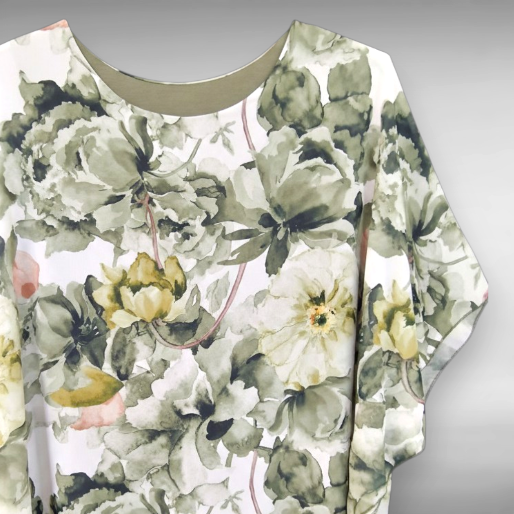 Maxi Maglia in Georgette Valda