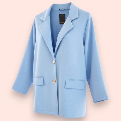 Maxi Giacca 100% Viscosa Elasticizzata Ileana