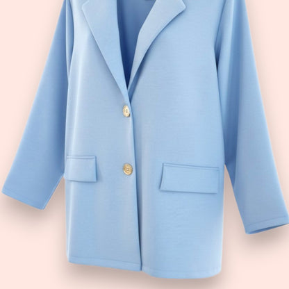 Maxi Giacca 100% Viscosa Elasticizzata Ileana