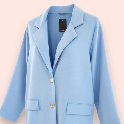 Maxi Giacca 100% Viscosa Elasticizzata Ileana