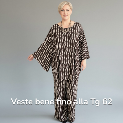 Maxi Maglia  Taglie Forti Elasticizzata Titti