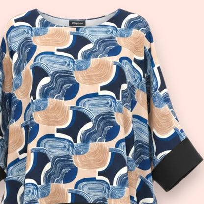 Maxi Maglia Doppia in Georgette e Viscosa Arita