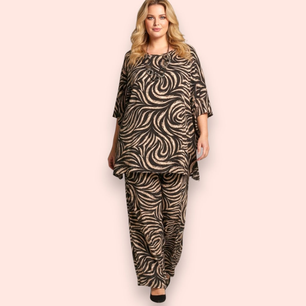 Completo  Taglie Forti Made in Italy Aurica