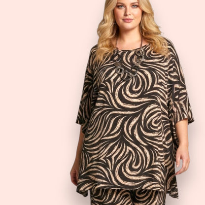 Completo  Taglie Forti Made in Italy Aurica