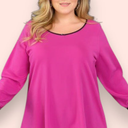 Maxi Maglia Girocollo Zira