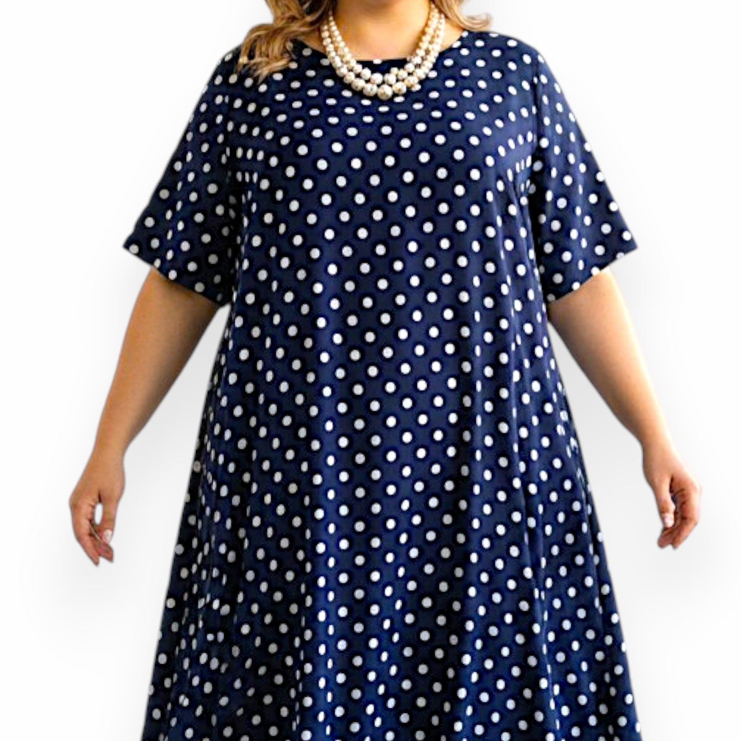 Maxi Abito in Crepe Fantasia Basilico