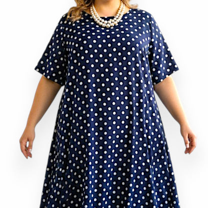 Maxi Abito in Crepe Fantasia Basilico