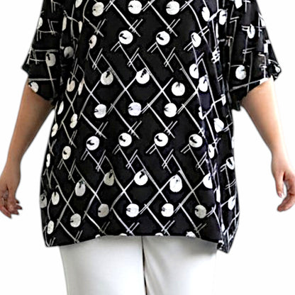 Maxi Maglia  Taglie Forti Elasticizzata Clelia