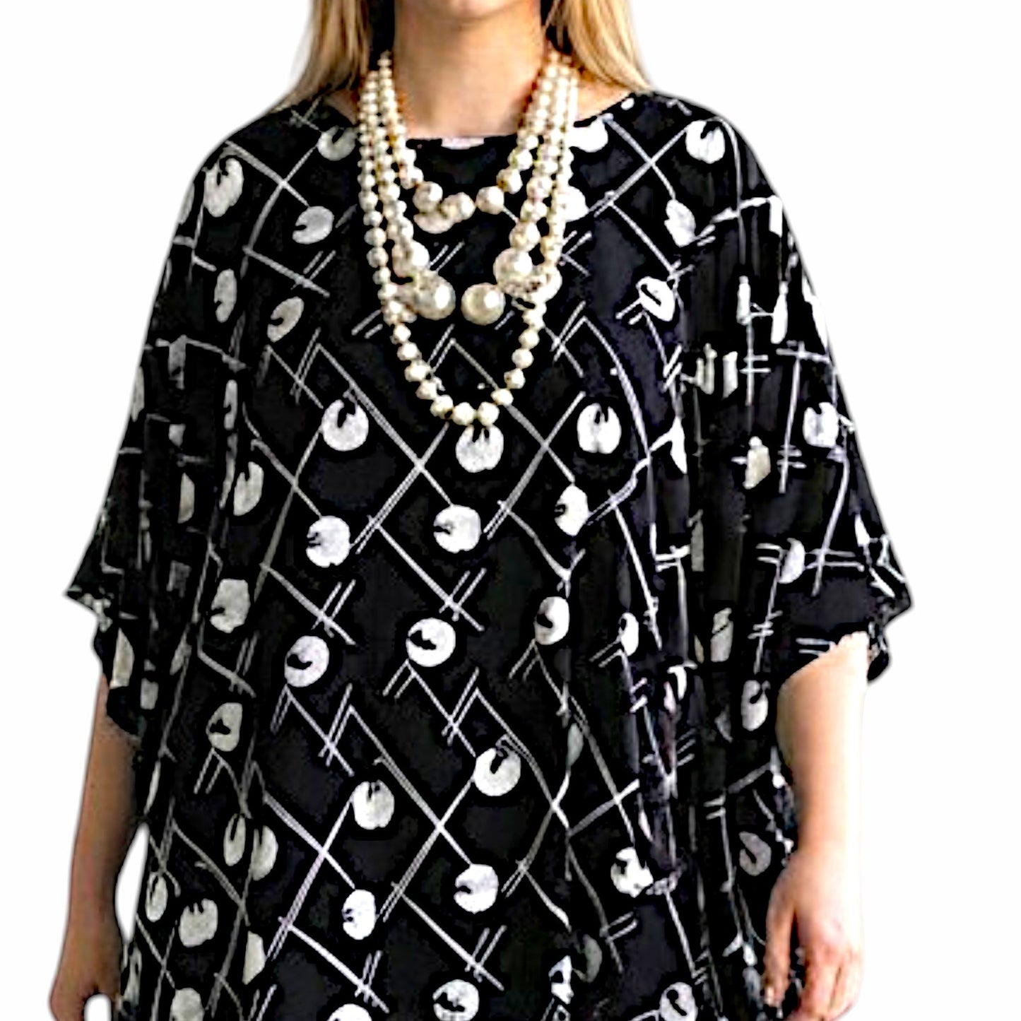 Maxi Maglia  Taglie Forti Elasticizzata Clelia