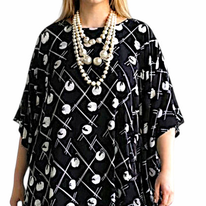 Maxi Maglia  Taglie Forti Elasticizzata Clelia