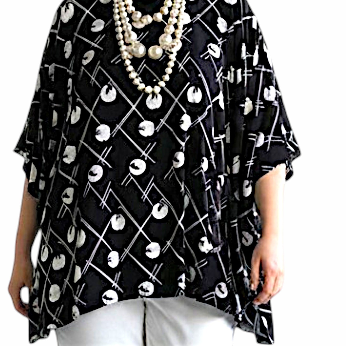 Maxi Maglia  Taglie Forti Elasticizzata Clelia