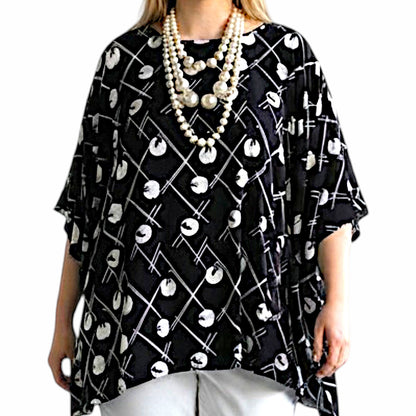 Maxi Maglia  Taglie Forti Elasticizzata Clelia
