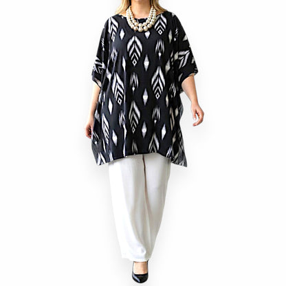 Maxi Maglia  Taglie Forti Elasticizzata Creta