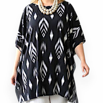 Maxi Maglia  Taglie Forti Elasticizzata Creta