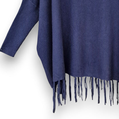 Maxi Maglia con Fiori e Strass Odette