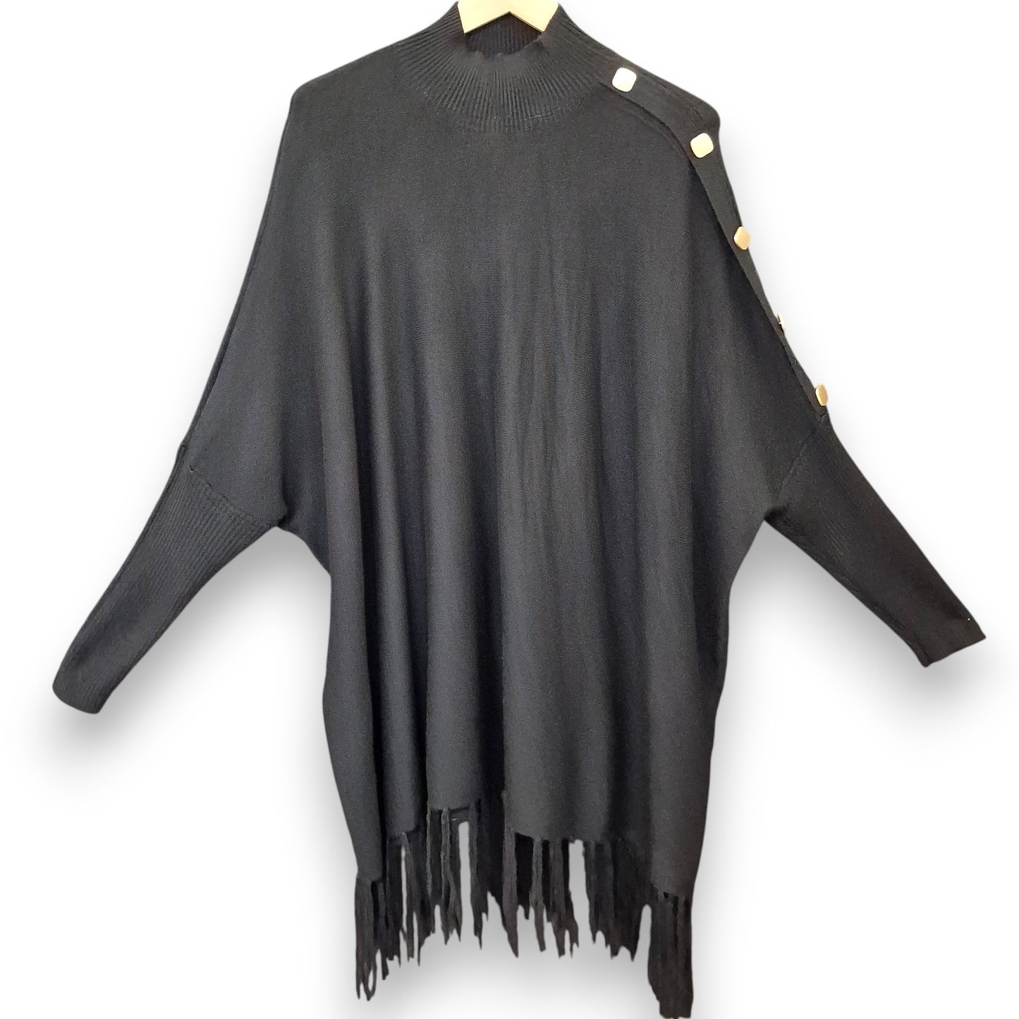 Maxi Maglia con Bottoni Dorati Ilary