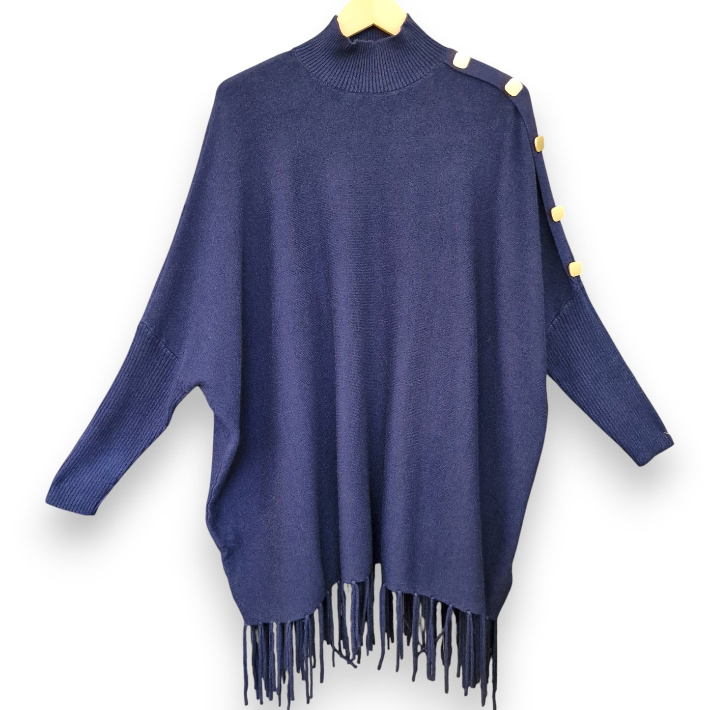 Maxi Maglia con Bottoni Dorati Iggy