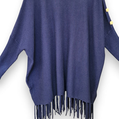 Maxi Maglia con Bottoni Dorati Iggy