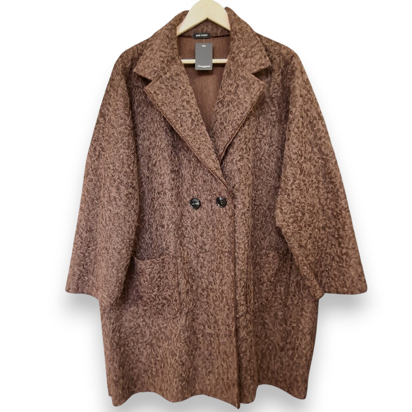 Maxi Cappotto Lana Cotta Cimone