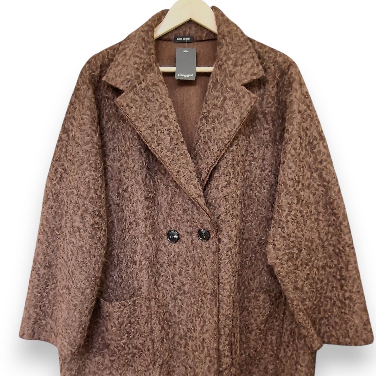 Maxi Cappotto Lana Cotta Cimone